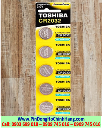 Vỉ 5viên Toshiba CR2032 (56.000đ)